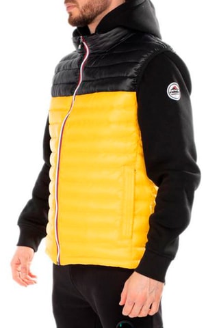 Bodywarmer Billy Geel en Zwart