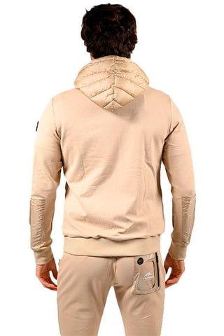 Gewatteerde Jas met Capuchon Lorient Beige