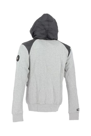 Gewatteerde Jas met Capuchon Meribel - Grijs