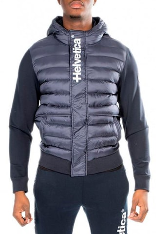 Gewatteerde Jas Marineblauw