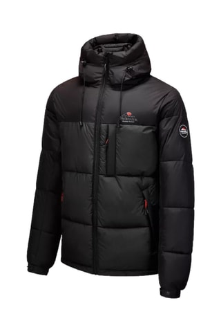 Gewatteerde Jas met Capuchon Herald - Zwart