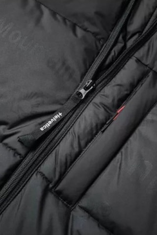 Gewatteerde Jas met Capuchon Herald - Zwart