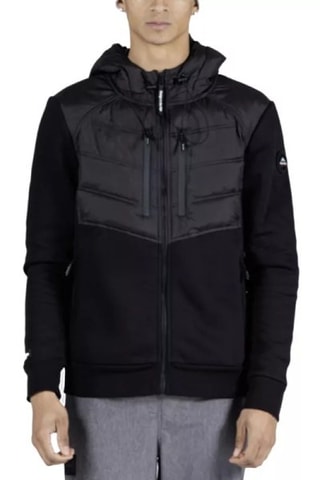 Gewatteerde Jas met Capuchon Meribel - Zwart