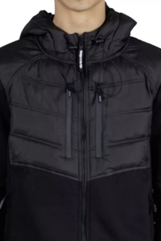 Gewatteerde Jas met Capuchon Meribel - Zwart
