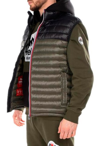 Bodywarmer Billy Kaki en Zwart