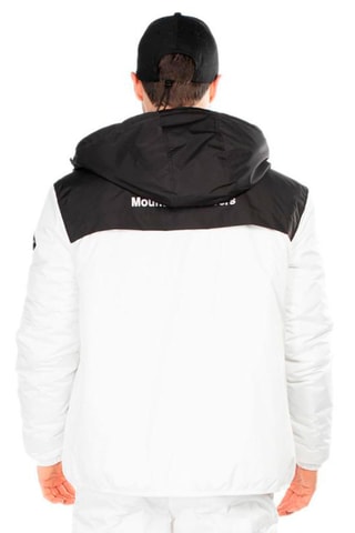 Gewatteerde Jas Casey Wit en Zwart