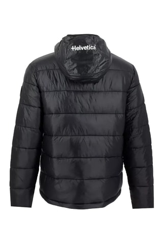 Gewatteerde Jas met Capuchon Thorens - Zwart