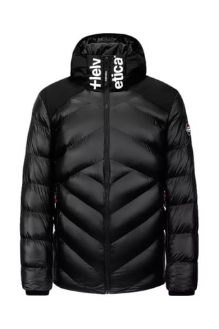 Gewatteerde Jas met Capuchon Shark - Zwart