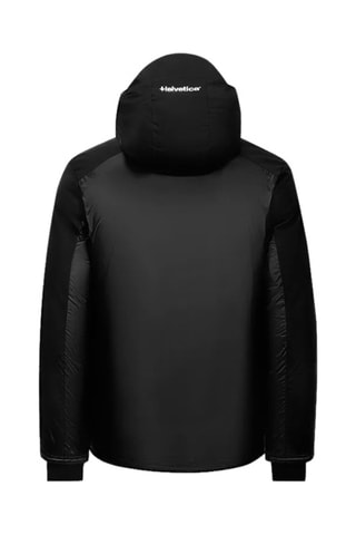 Gewatteerde Jas met Capuchon Power - Zwart