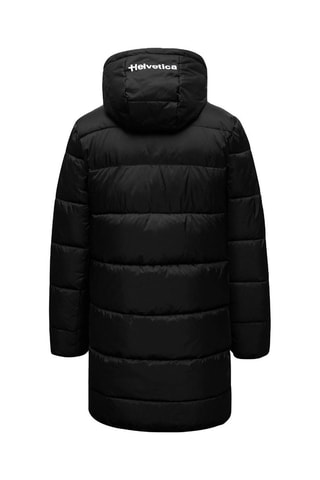 Lange Gewatteerde Jas Montblanc - Zwart