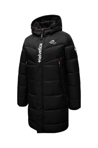 Lange Gewatteerde Jas Montblanc - Zwart