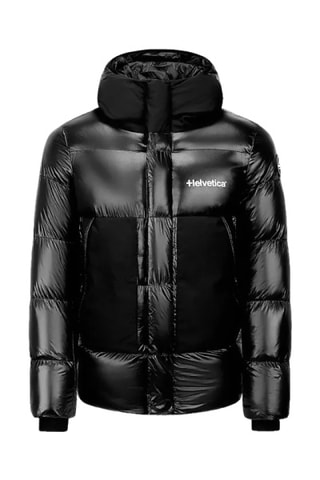 Gewatteerde Jas met Capuchon Marvin - Zwart