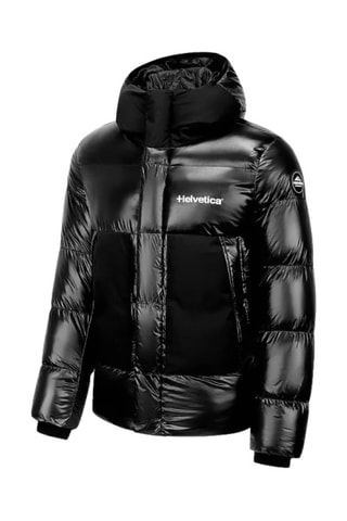 Gewatteerde Jas met Capuchon Marvin - Zwart