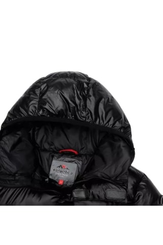 Gewatteerde Jas met Capuchon Marvin - Zwart