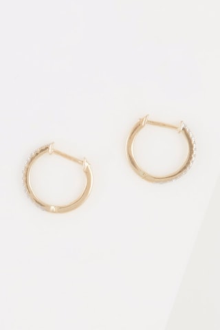 Boucles d'oreilles Sofia 
Or jaune et diamants