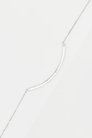 Bracelet Ligne de Diamants - Or blanc et diamants