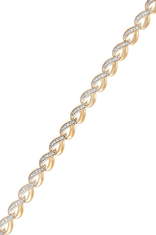Bracelet Diamants - Or jaune et diamants