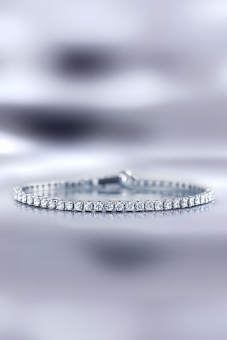 Bracelet Sublime Rivière - Or blanc et diamants