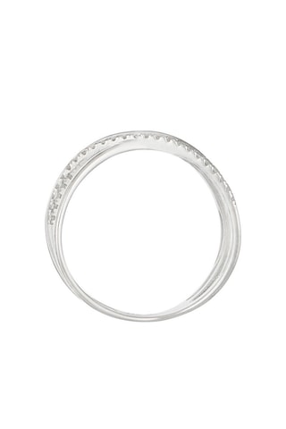 Bague Lanao - Or blanc et diamants