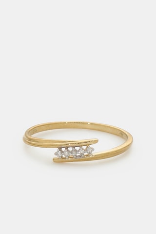 Bague Éclat Harmonieux - Or jaune et diamants