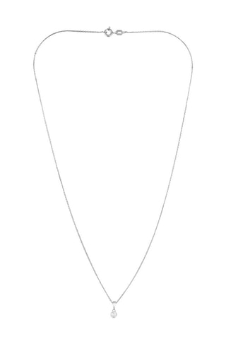 Pendentif Idylle - Or blanc et diamants