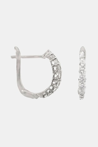 Boucles d’oreilles Euphorie - Or blanc et diamants