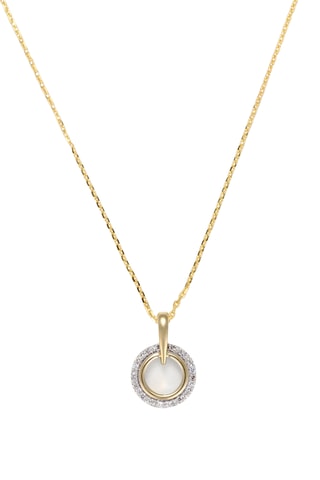 Pendentif Tracy - Or jaune et diamants