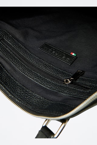 Leren Laptoptas - Zwart