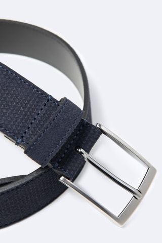 Nubuck Riem - Marineblauw