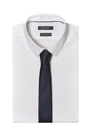 Corbata de seda - Azul noche