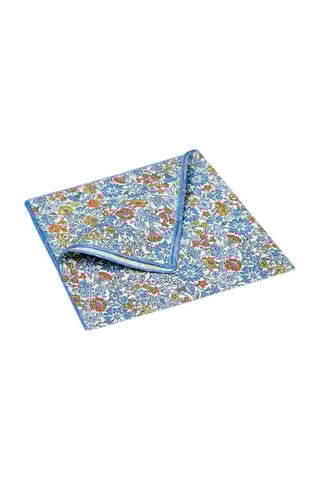 Pañuelo de traje - Amarillo y azul