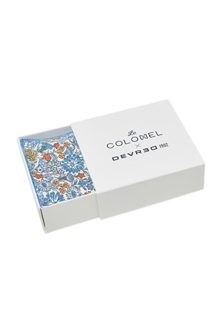 Pañuelo de traje - Amarillo y azul