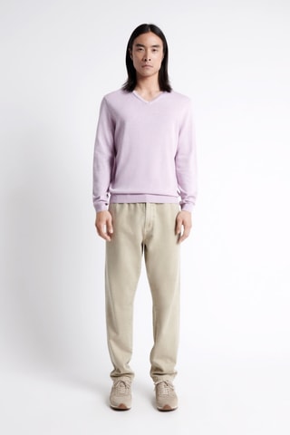 Jersey de algodón orgánico - Violeta