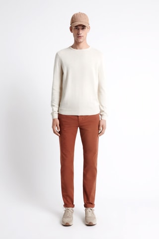 Jersey de algodón orgánico - Beige