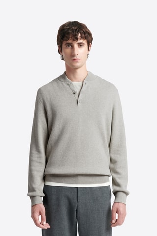 Jersey - Gris claro jaspeado