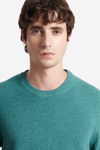 Jersey de cachemir - Verde