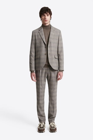 Jersey de lana merino - Marrón jaspeado