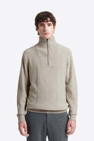 Jersey de lana - Beige