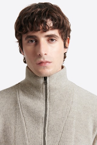 Jersey de lana - Beige