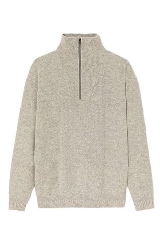 Jersey de lana - Beige