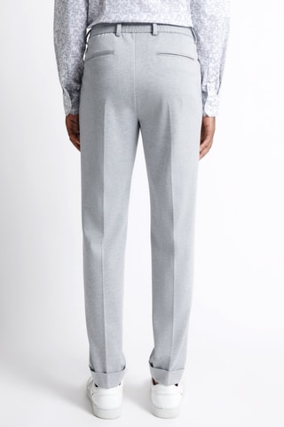 Pantalón chino - Gris claro jaspeado