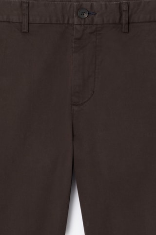 Pantalón chino de algodón orgánico - Marrón