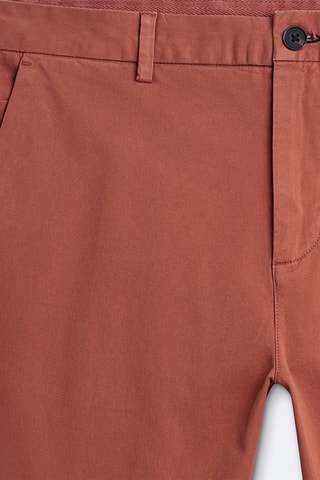 Pantalón chino slim fit - Rojizo