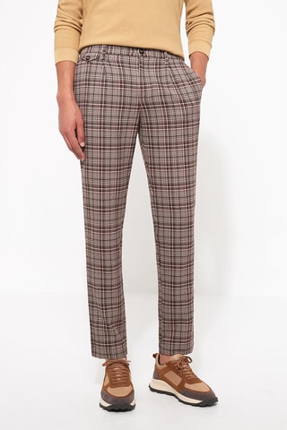 Pantalón slim fit - Beige