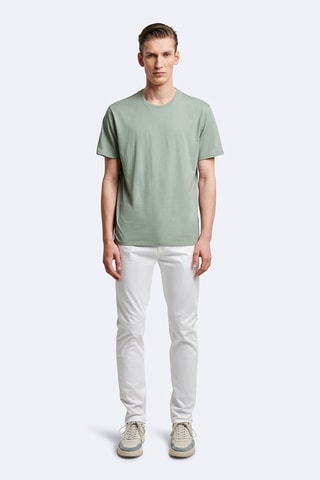 Pantalón chino slim fit - Blanco