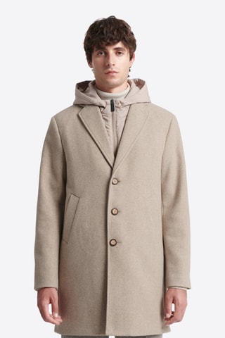 Abrigo - Crudo oscuro