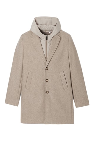 Abrigo - Crudo oscuro