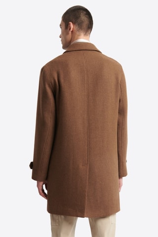 Abrigo de lana - Marrón claro