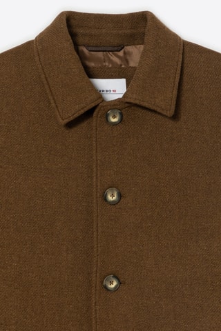 Abrigo de lana - Marrón claro