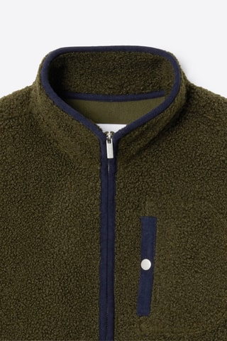 Chaqueta polar - Caqui